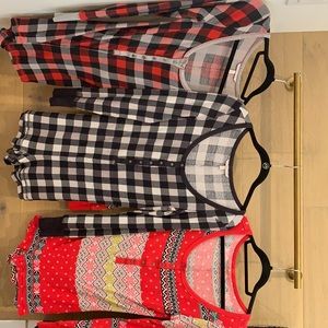 One Piece Pajama Rompers SET OF 3